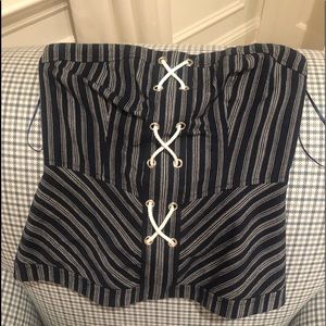 Intermix private label strapless top